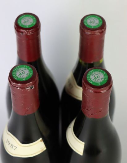 null ECHEZEAUX GRAND CRU.

MANIERE-NOIROT.

Vintage : 1987.

4 bottles
