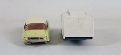 null SOLIDO FRANCE.

Réunion de sept véhicules miniatures au 1/43e, comprenant :

-...