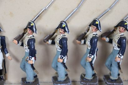 null CBG 1er Empire.

8 Hussards Prussiens au défilé (boite d'origine).

XIIIème...