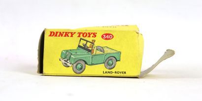 null DINKY TOYS, GB.

Land-Rover, référence 340.

Etat C.

Dans sa boite carton,...