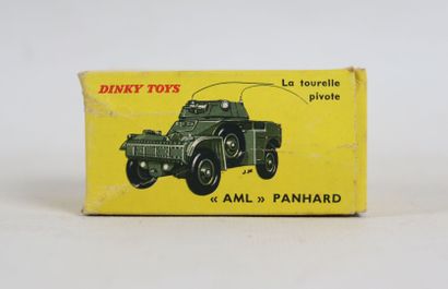 null DINKY TOYS FRANCE.

Auto-mitrailleuse légère Panhard, référence 814.

Etat D.

Dans...