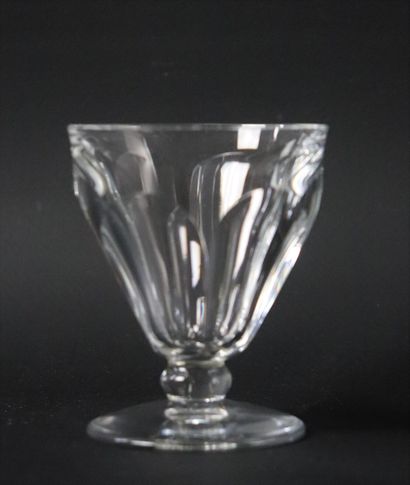 null BACCARAT.

Service de verres en cristal, modèle Talleyrand, comprenant :

-...