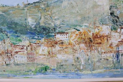null Barbara ROBINSON (1928).

Provence. 

Huile sur toile, signée en bas à droite...