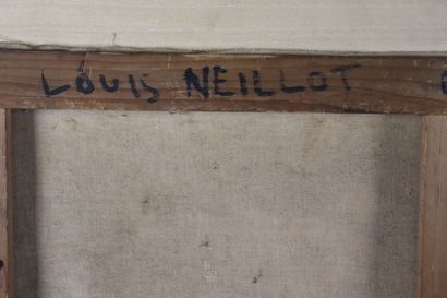 null Louis NEILLOT (Vichy 1898 - Paris 1973).

Entrée de Breuilpont (Eure).

Huile...