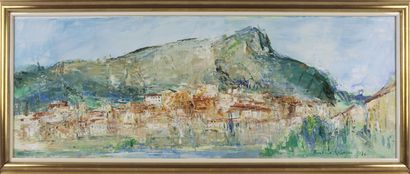 null Barbara ROBINSON (1928).

Provence. 

Huile sur toile, signée en bas à droite...