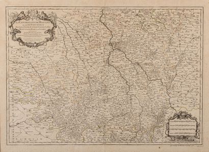 null Alexis-Hubert JAILLOT (1632-1712), géographe.

La Généralité de Moulins.

Carte...