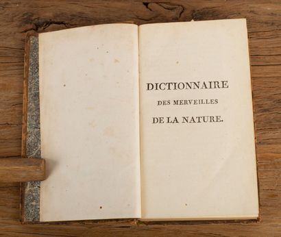 null SIGAUD de LAFOND (Joseph Aignan). 

Dictionnaire des merveilles de la nature...