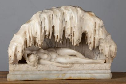 null Ecole française des années 1920.

Femme nue, allongée dans une grotte.

Sculpture...