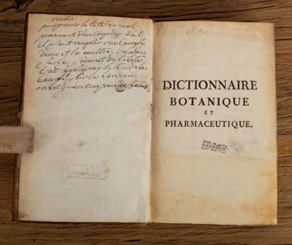 null ALEXANDRE (Nicolas).

Dictionnaire botanique et pharmaceutique contenant les...