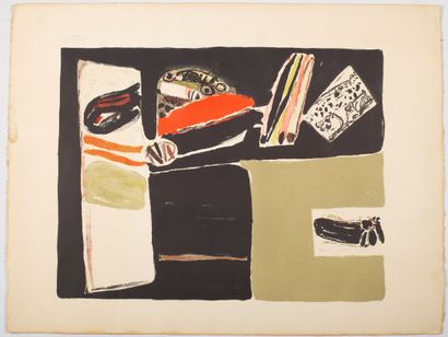 null Pierre CÉLICE (1932-2019).

Les Savis de l'atelier (1968).

Lithographie en...