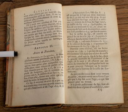 null DUHAMEL DU MONCEAU Henri Louis.

Eléments d agriculture.

Paris, Desaint, 1779....