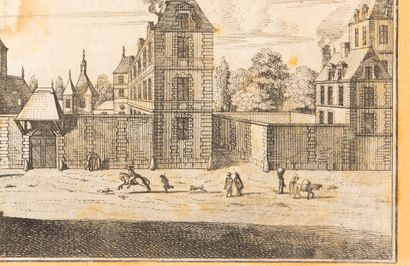 null Martin ZEILLER (1589-1665).

Le Noviciat des jésuites à la ville St-Germain-des-près.

Gravure...