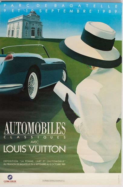 null Louis VUITTON, Paris.

Importante collection d'affiches : automobile, voile,...