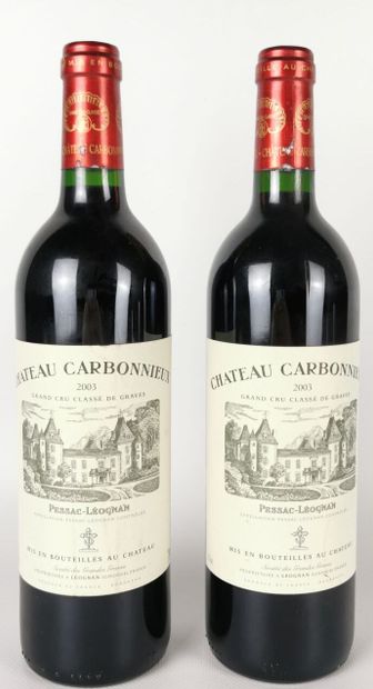 null CHATEAU CARBONNIEUX.

Vintage : 2003.

2 bottles