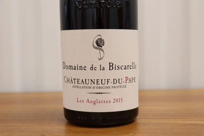 null CHATEAUNEUF-DU-PAPE.

DOMAINE DE LA BISCARELLE.

Vintage : 2015.

7 bottles

THIS...