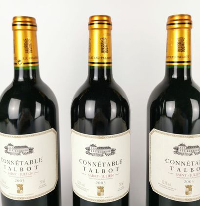 null CONNETABLE TALBOT. 

Millésime : 2003.

3 bouteilles