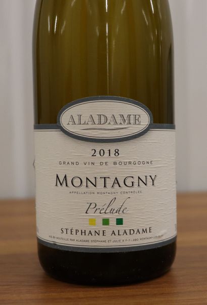 null MONTAGNY.

PRELUDE.

Stéphane ALADAME.

Vintage : 2018.

2 bottles

THIS LOT...
