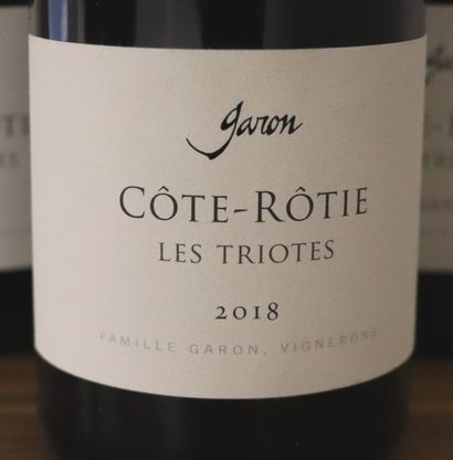 null COTE-ROTIE LES TRIOTES.

Famille Garon.

Millésime : 2018

6 bouteilles

CE...