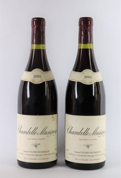 null CHAMBOLLE MUSIGNY.

Daniel FUNES-HUDELOT.

Millésime : 2002.

2 bouteilles