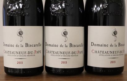 null CHATEAUNEUF-DU-PAPE.

DOMAINE DE LA BISCARELLE.

Vintage : 2015

3 bottles

THIS...