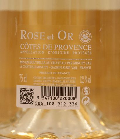 null CHATEAU MINUTY ROSE.

ROSE et OR.

Millésime : 2019

4 bouteilles

CE LOT EST...