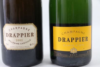 null CHAMPAGNE DRAPPIER.

Millésime Canicule : 2003.

1 bouteille.

On y joint une...