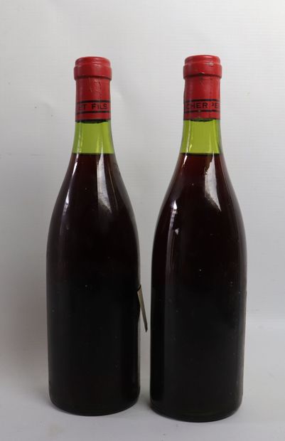 null VOLNAY CLOS DES CHENES;

Réserve André VAUCHER.

Millésime : 1968.

2 bouteilles,...