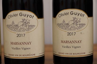 null MARSANNAY VIEILLES VIGNES.

Olivier Guyot.

Millésime : 2017.

4 bouteilles

CE...
