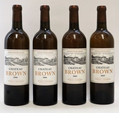 null CHATEAU BROWN BLANC.

Vintage : 2005.

2 bottles.

Vintage : 2006.

2 bottl...