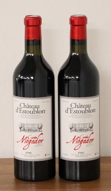 null CHATEAU D'ESTOUBLON.

Cuvée Mogador.

Millésime : 2012

2 bouteilles

CE LOT...