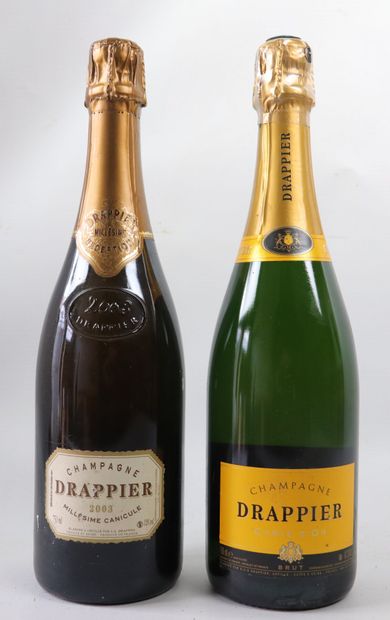 null CHAMPAGNE DRAPPIER.

Millésime Canicule : 2003.

1 bouteille.

On y joint une...