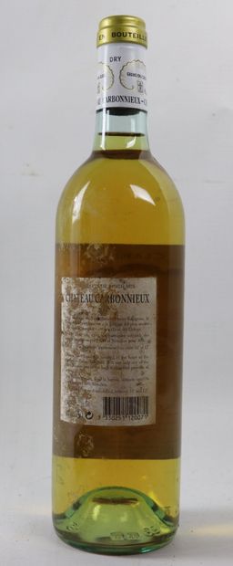 null CHATEAU CARBONNIEUX.

Vintage : 2007.

1 bottle