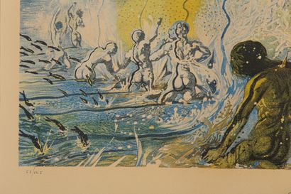 null Salvador DALI (1904-1989).

La pêche aux thons

Lithographie, signée au crayon...