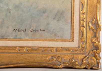 null Michel DUBOST (1879-1952). 

Nu allongé.

Huile sur toile, signée en bas à droite....
