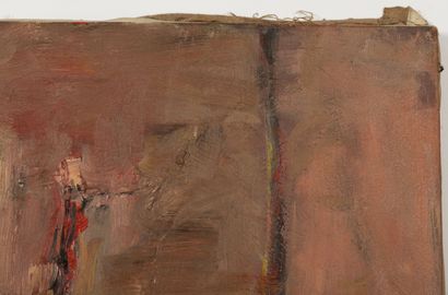 null Pat Richard MAURIS (1929-1998). 

Composition. 

Oil on canvas. 

H_145.5 cm...