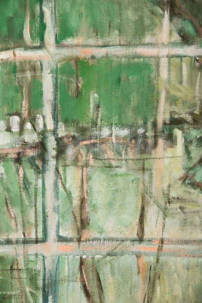 null Pat Richard MAURIS (1929-1998). 

Composition. 

Oil on canvas. 

H_92 cm L_73...