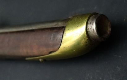 null Allemagne pistolet cavalerie M1853 à piston. 

Le canon en acier de 24 cm est...