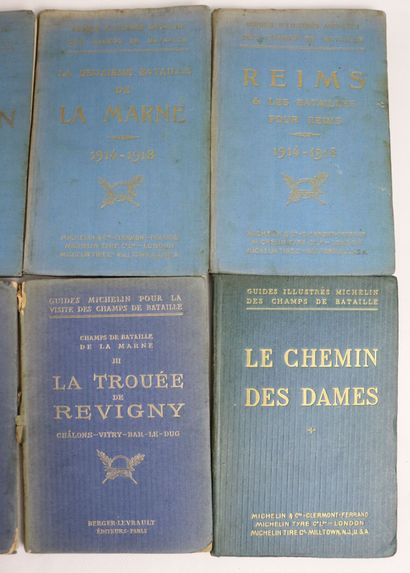 null Guides illustrés Michelin des Champs de Bataille (1914-1918) : La Deuxième bataille...