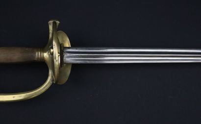 null Épée d'officier d'infanterie, modèle 1884.

La lame en acier de 80 cm à quatre...