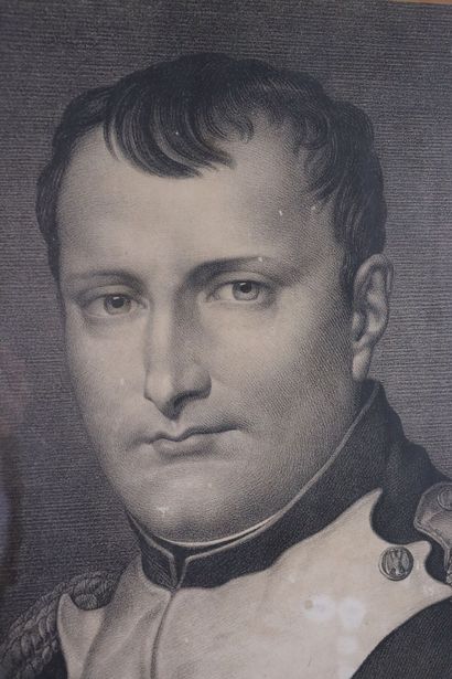 null Jacques-Louis DAVID (1748-1825), d'après. 

 « L'Empereur Napoléon Ier en...