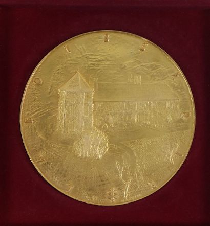 null Albert de JAEGER (1908-1992).

Coffret comprenant une médaille commémorative,...