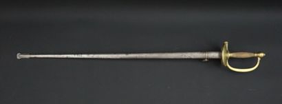 null Épée d'officier d'infanterie, modèle 1884.

La lame en acier de 80 cm à quatre...