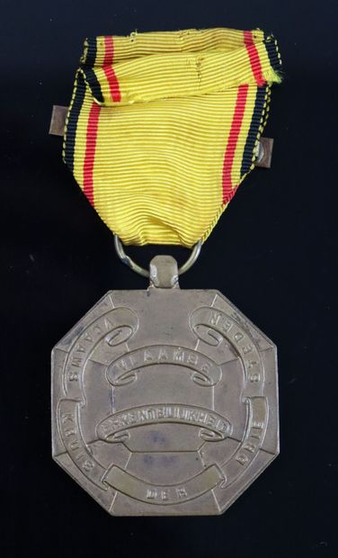 null Médaille 1ère guerre mondiale 1914-1918. 

Diksmuide avec sa barette nieuwpoort....