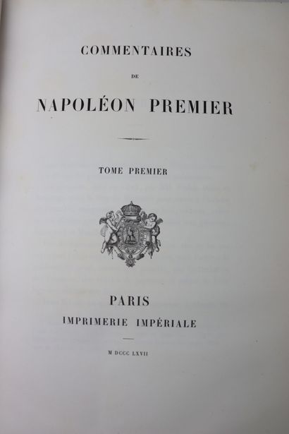 null Napoléon BONAPARTE.

Commentaires de Napoléon Premier. 

Paris, Imprimerie impériale,...