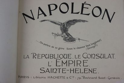 null [NAPOLEON - PREMIER EMPIRE]

Napoléon. 

Paris, Libraire Hachette et cie.

Un...