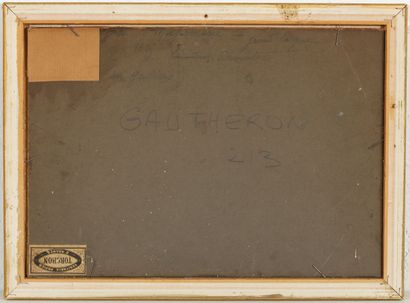 null Robert DUMONT-DUPARC (1866-1930).	

Trois mats.

Huile sur carton, signée en...