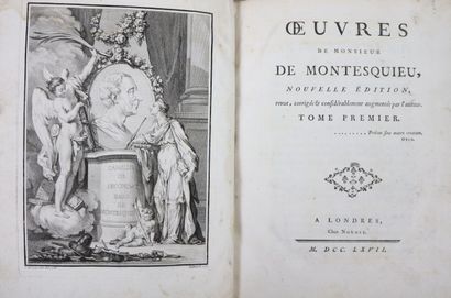 null Charles Louis de Secondat, baron de La Brède et de MONTESQUIEU (1689-1755).

OEuvres...