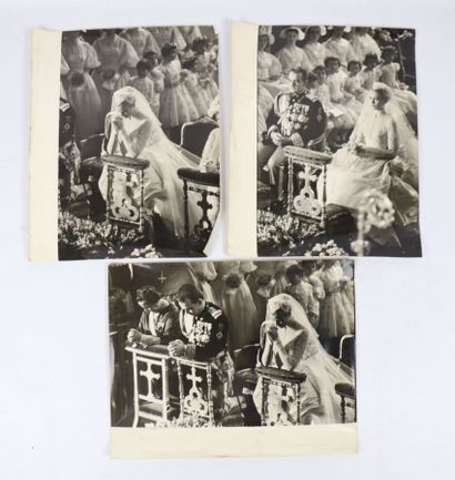 null GRACE KELLY, princesse Grace de MONACO (1929-1982).

Trois photographies noir...