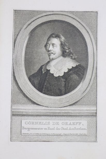 null Jacobus HOUBRAKEN (1698-1780), graveur. 

Série des grands hommes de la Hollande,...