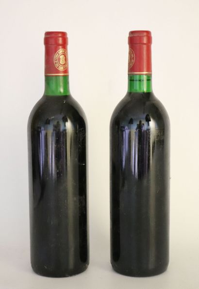 null CHATEAU LARCIS DUCASSE. 

Millésime 1990. 

2 bouteilles, bg.